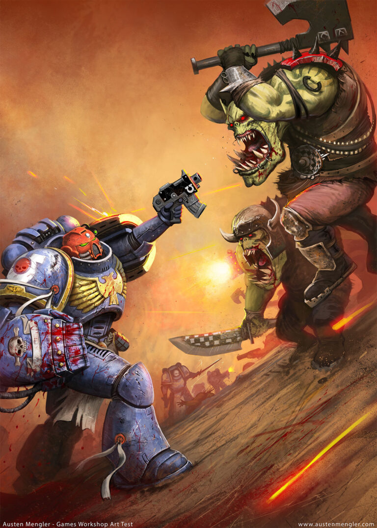 Warhammer 40K by Austen Mengler 
