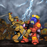 Angry Marines vs Space Kings by Brian C (Goff2k)