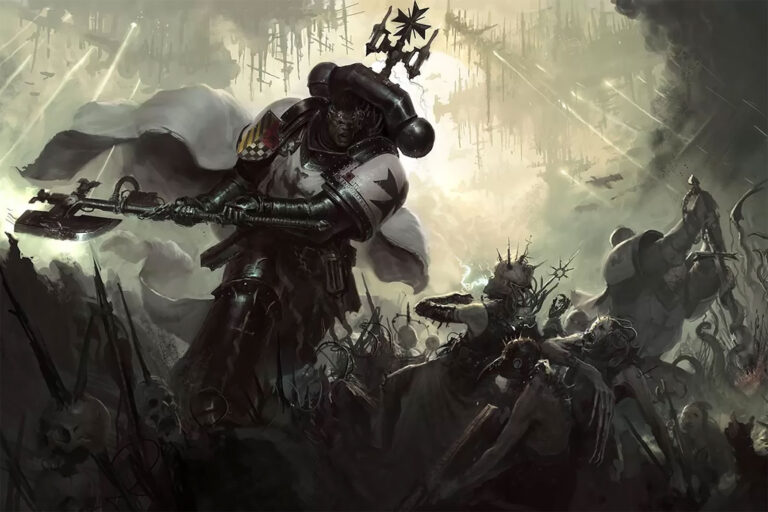 Black Templars by Lewis Jones 