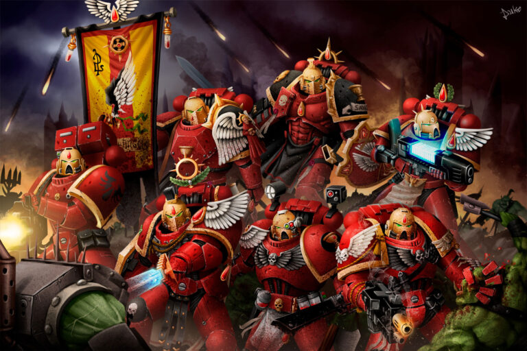 Blood Angels by Carlos Matheus 