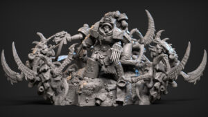 Blood Angels vs Tyranids by Alexei Konev