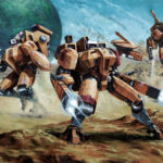 Crisis Battlesuits by Karl Kopinski (Karlkop | karlkopinski)