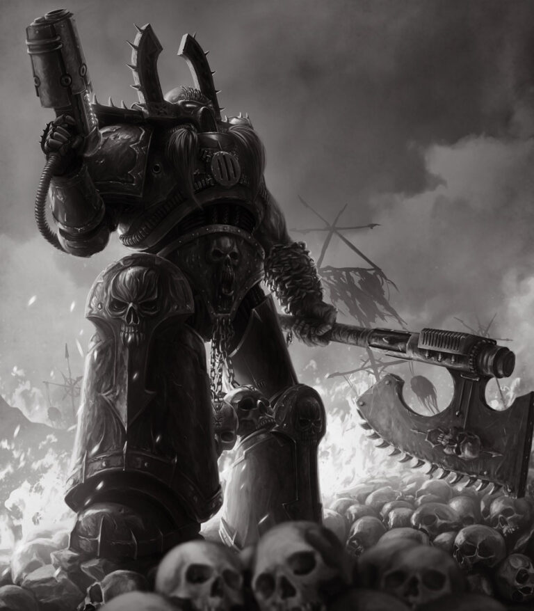 Khârn the Betrayer by Vadim Poleshchuk 