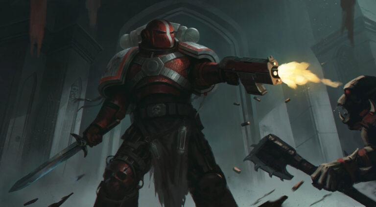 Marine vs Ork by KART Studio 