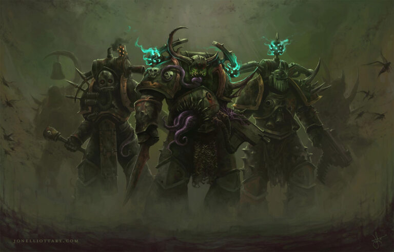 Nurgle Death Guard by Jonathan Elliott 
