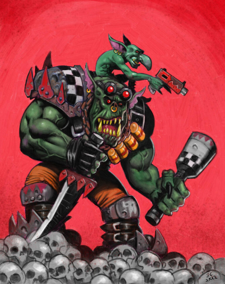 Ork Commando by Brian C 