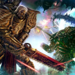 Rogal Dorn and Alpharius by Andrea Guardino (theguardinian)
