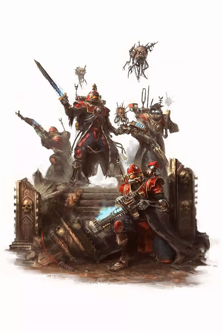 Skitarii Vanguard by Lewis Jones 