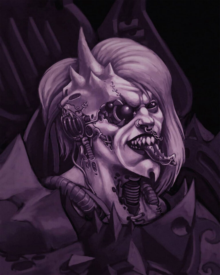 Slaanesh Champion by Alexander Moroz 