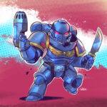Space Marine by Stefano Spagnuolo (Sneekkio)