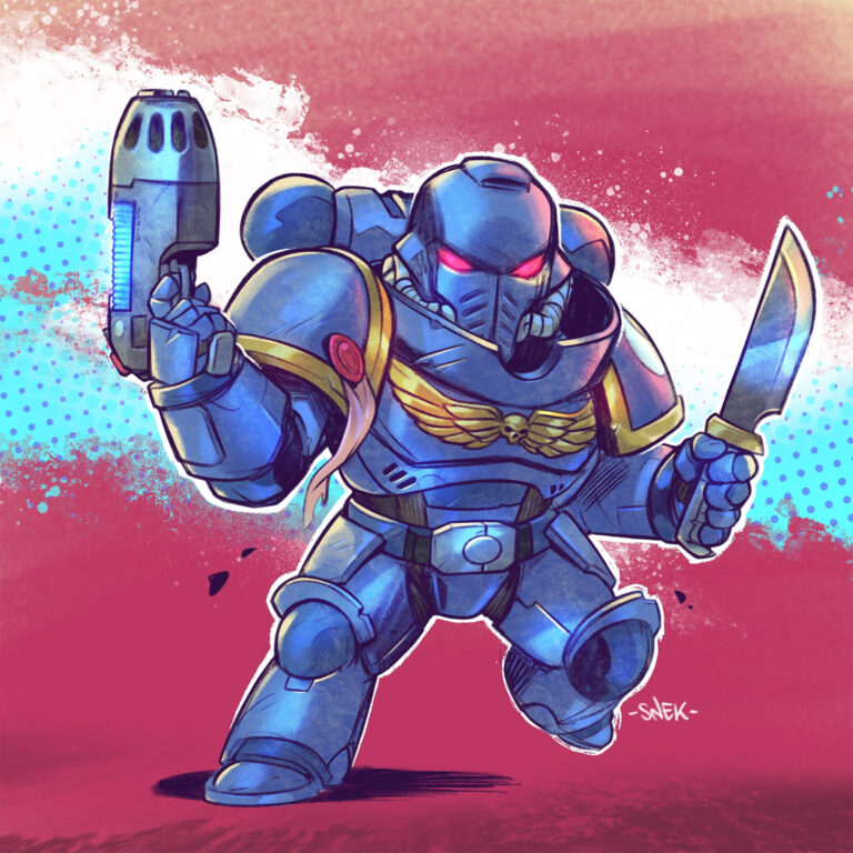 Space Marine by Stefano Spagnuolo Space Marine by Stefano Spagnuolo