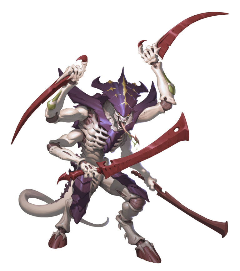 Tyranid Warrior by Rok Kleva Ivančić 