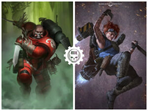 Warhammer 40K Pose (Action) Artwork