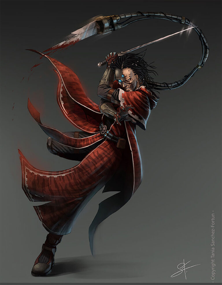 Acuitor Mech-Assassin by Tania Sanchez-Fortun 