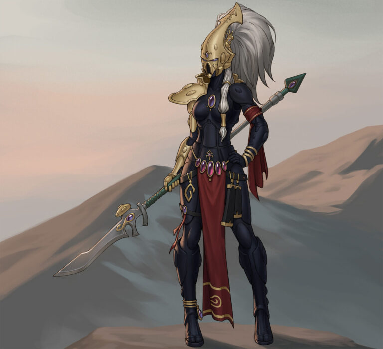 Aeldari by Yang Zheyy 