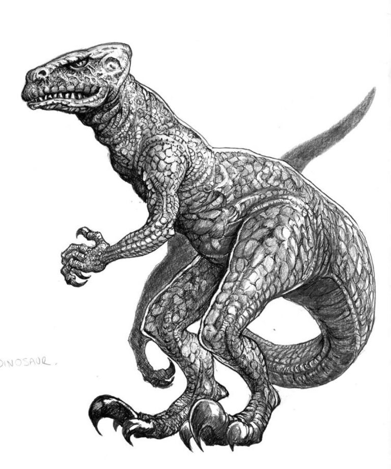 Carnosaur by Tony Ackland 