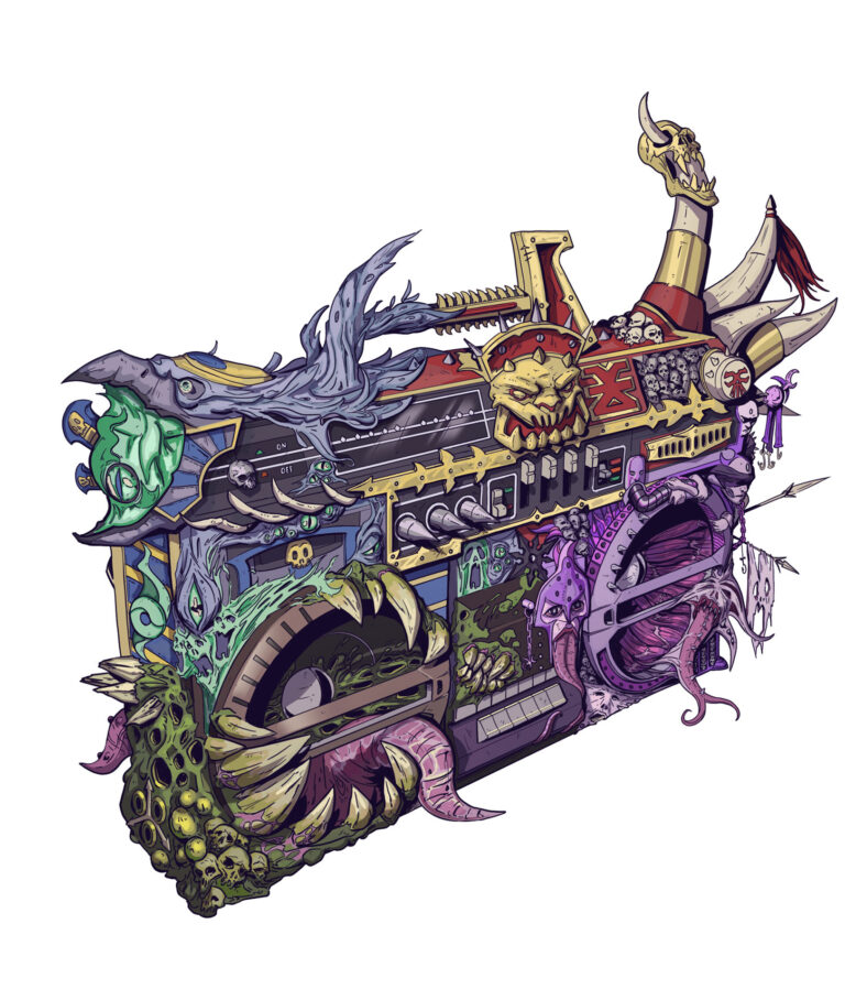 Chaos Boombox by Matías Pascual 