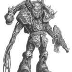 Chaos Space Marine by Tony Ackland (Anthony Ackland)