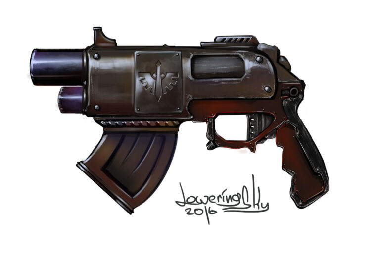 Concept Weapon by Egor Bokievets 