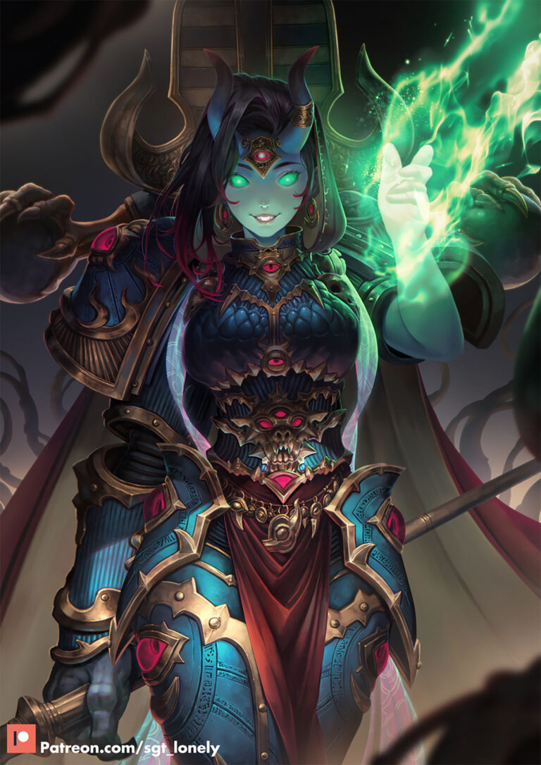 Exalted Sorcerer by Tanawat Muninnimit 
