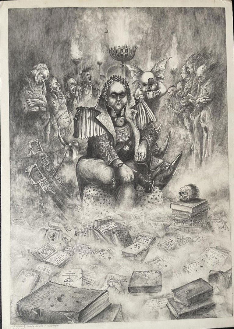Gerontius Helmawr by John Blanche