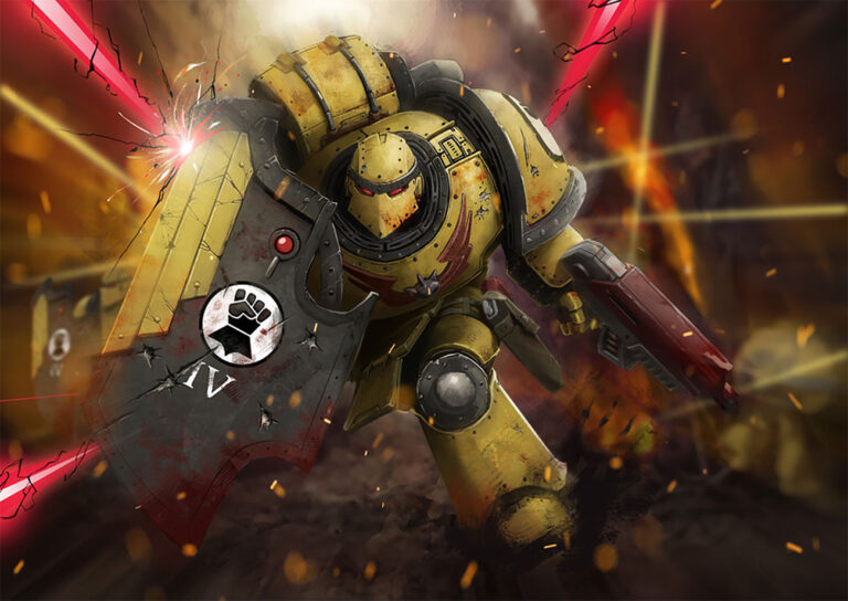 Imperial Fists by Kit Lau