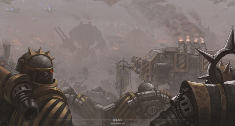 Iron Warriors by Zhang Bozi 