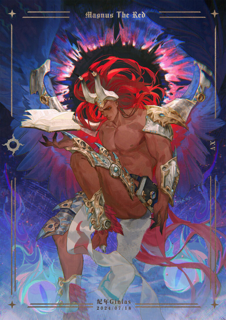 Magnus The Red by Ginias 