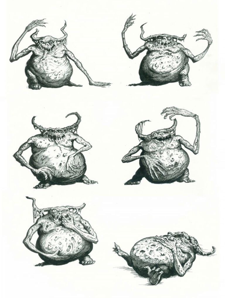 Nurglings by Tony Ackland 