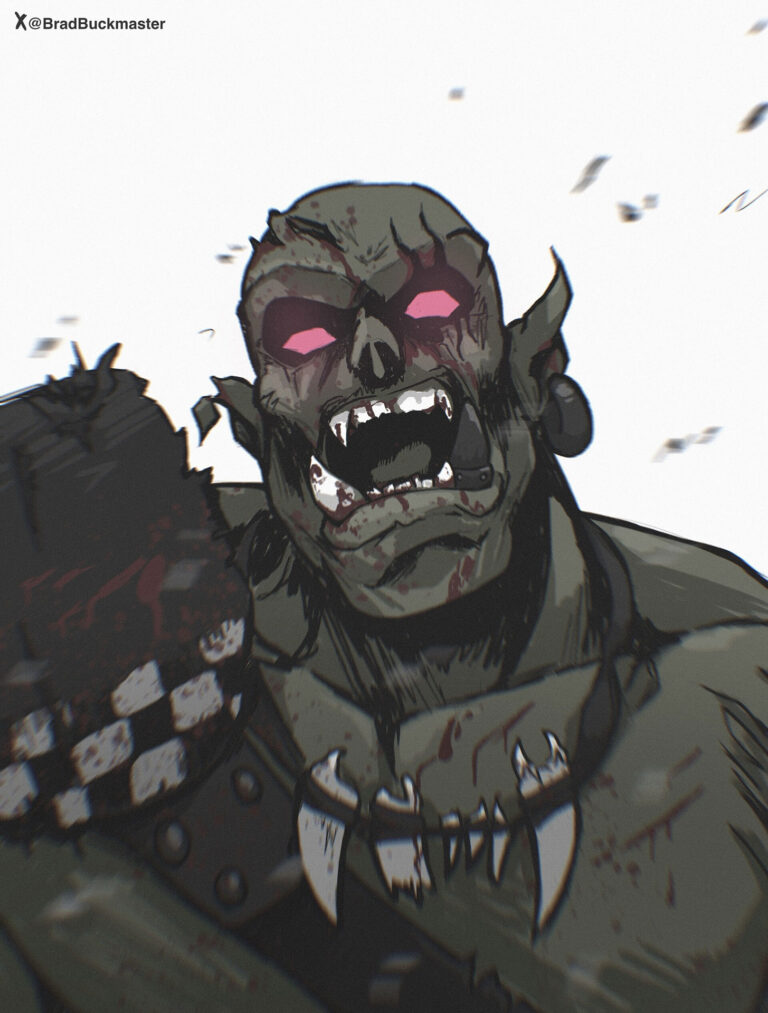Ork Boy by Brad Buckmaster 