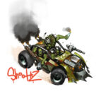 Orks by Ilya Belyakov (Ilya Beliakov | illbell_art)