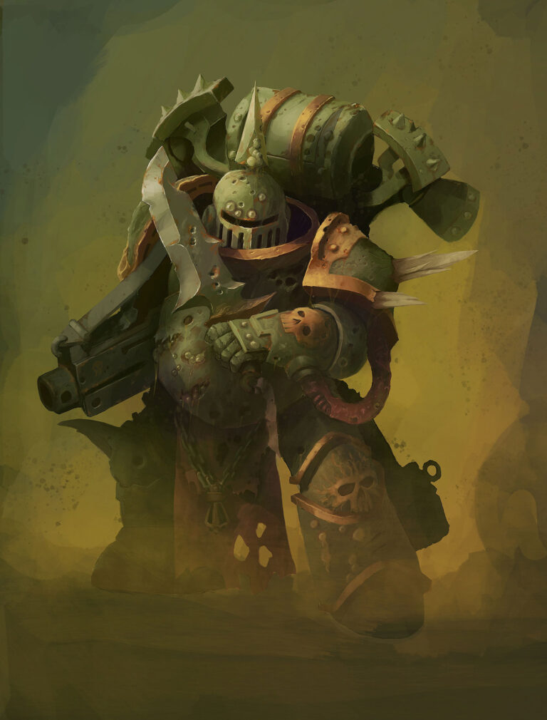 Plague Marine by Alexandre Noyer