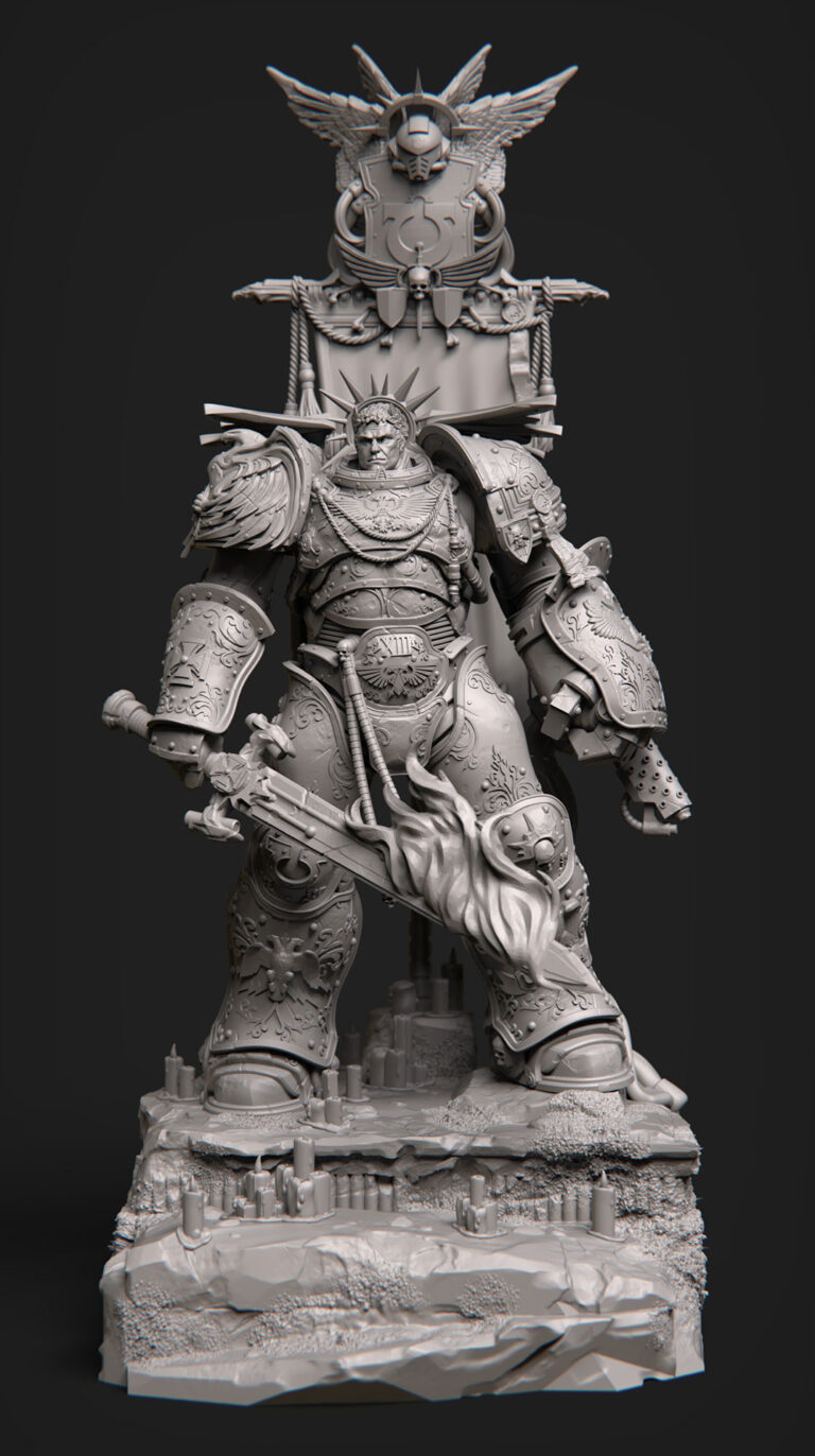Roboute Guilliman by Alexei Konev 