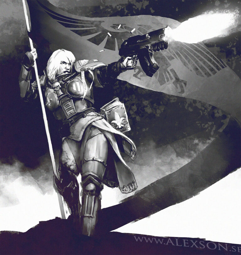 Sister of Battle by Alexander Forssberg 