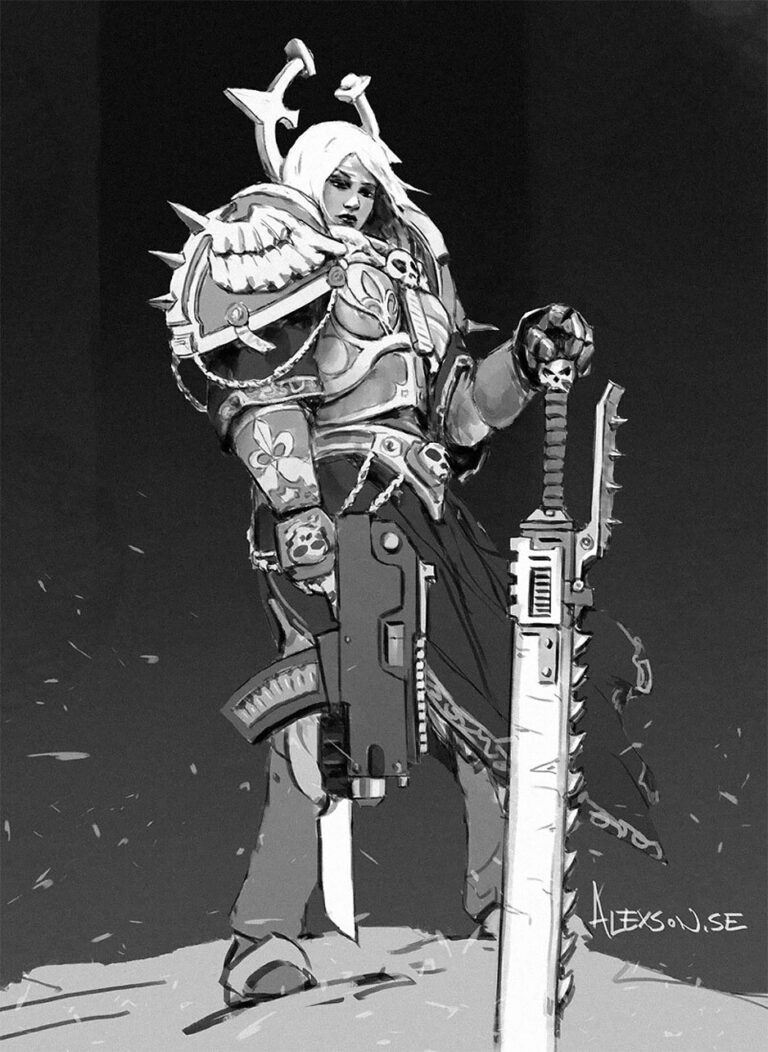 Sister of Battle by Alexander Forssberg 