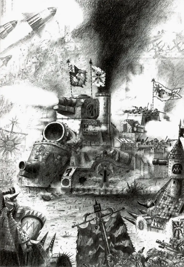Artist John Blanche - Warhammer 40K Artwork - 40K Gallery