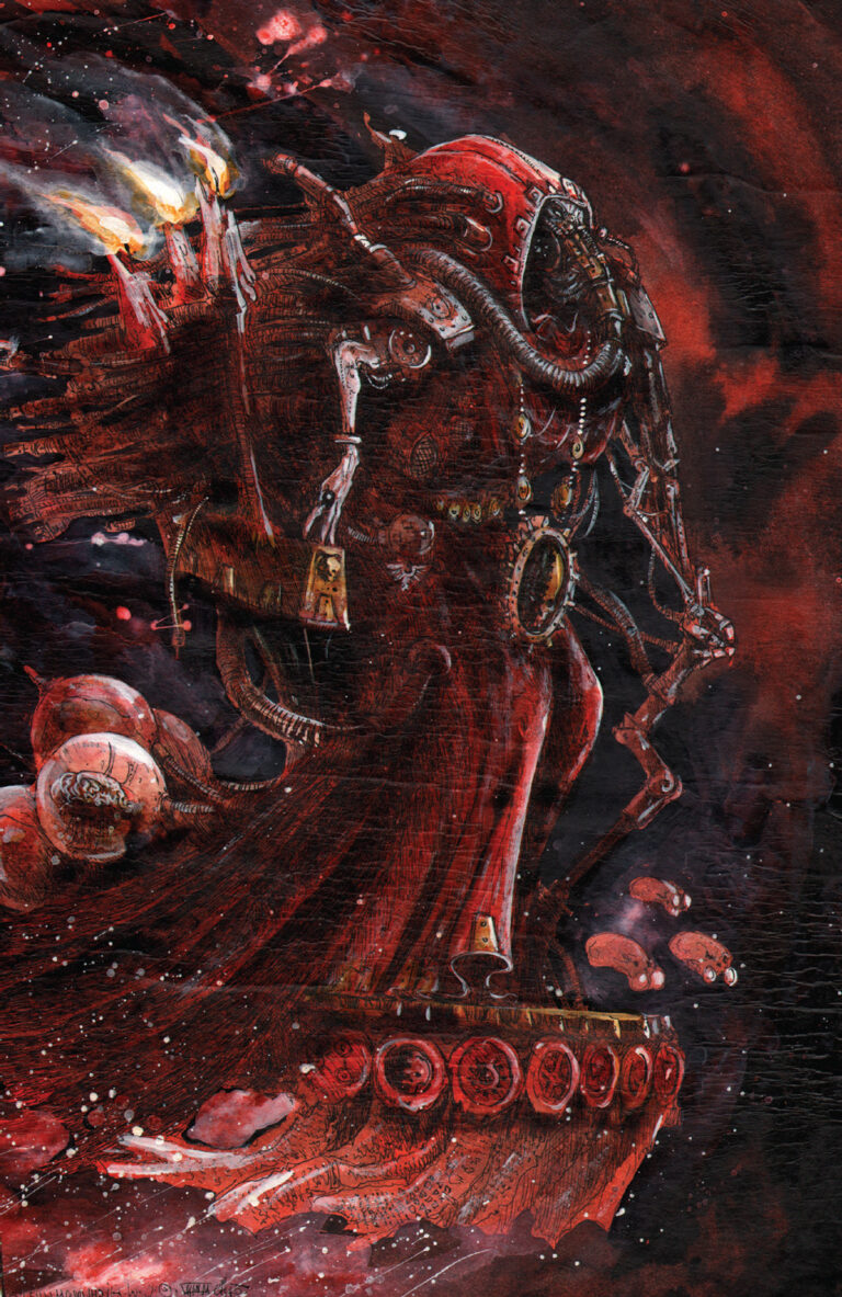 Tech-Priest by John Blanche Tech-Priest by John Blanche