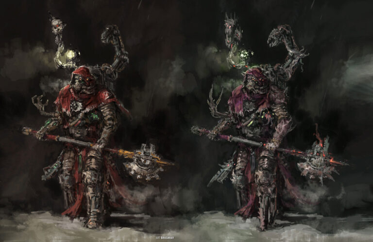 Tech-Priest Enginseer by Dmitry Brushray Tech-Priest Enginseer by Dmitry Brushray