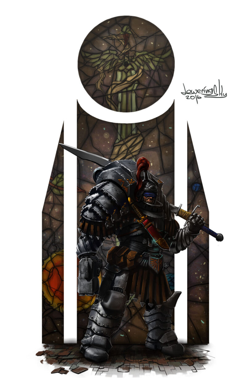 Thunder Warrior by Egor Bokievets 
