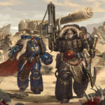 Ultramarine and Space Wolf by Phi Nguyễn (khanhphi98 | Nguyễn Khánh Phi)
