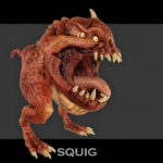 Warhammer Squig by Nathan Mulhollen