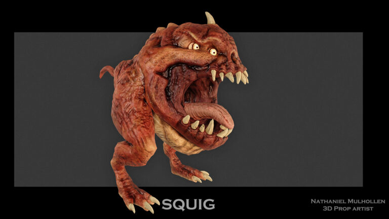 Warhammer Squig by Nathan Mulhollen