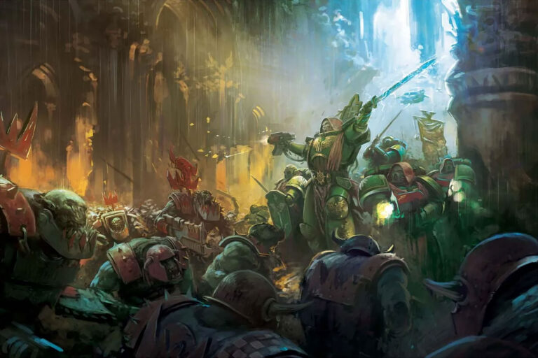 Belial vs Orks by Pedro Nunez Belial vs Orks by Pedro Nunez