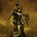 Blade of the Warmaster by Ilya Belyakov (Ilya Beliakov | illbell_art)