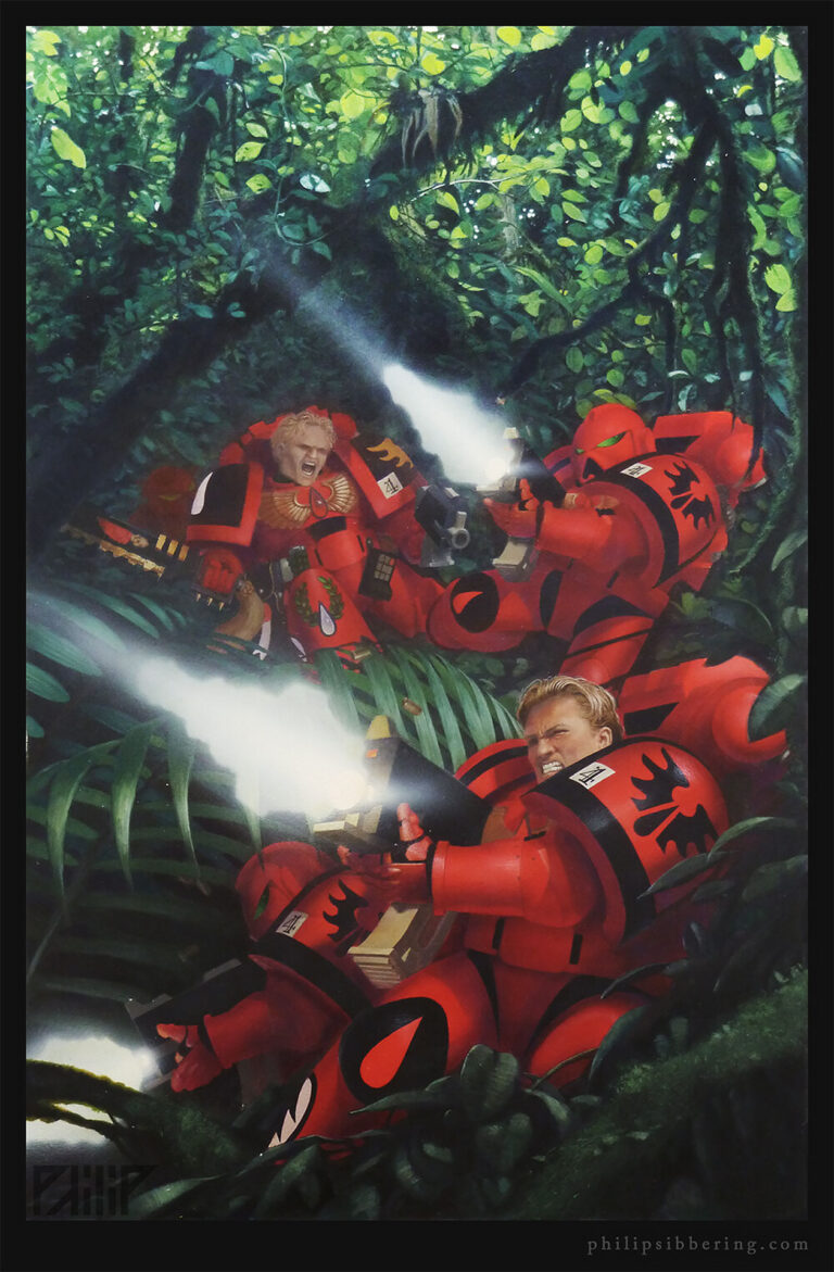 Blood Angels by Philip Sibbering 