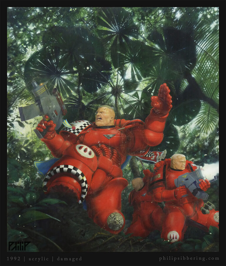 Blood Angels by Philip Sibbering 