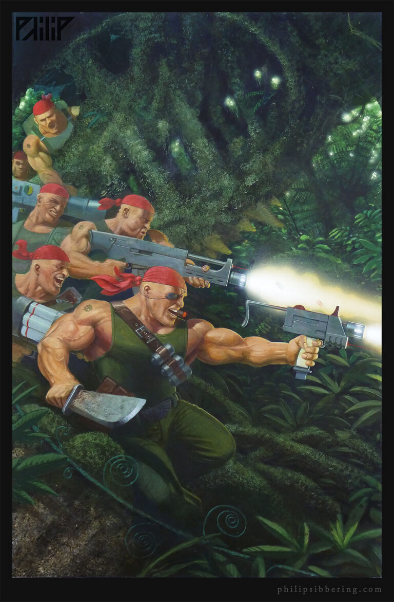 Catachan Jungle Fighters by Philip Sibbering Catachan Jungle Fighters by Philip Sibbering