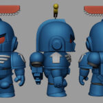 Chibi Ultramarine by Nikolay Sautin