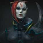 Drukhari Wyches by Jaime Martinez (Dabanaworks | Jaime Matrtinez)