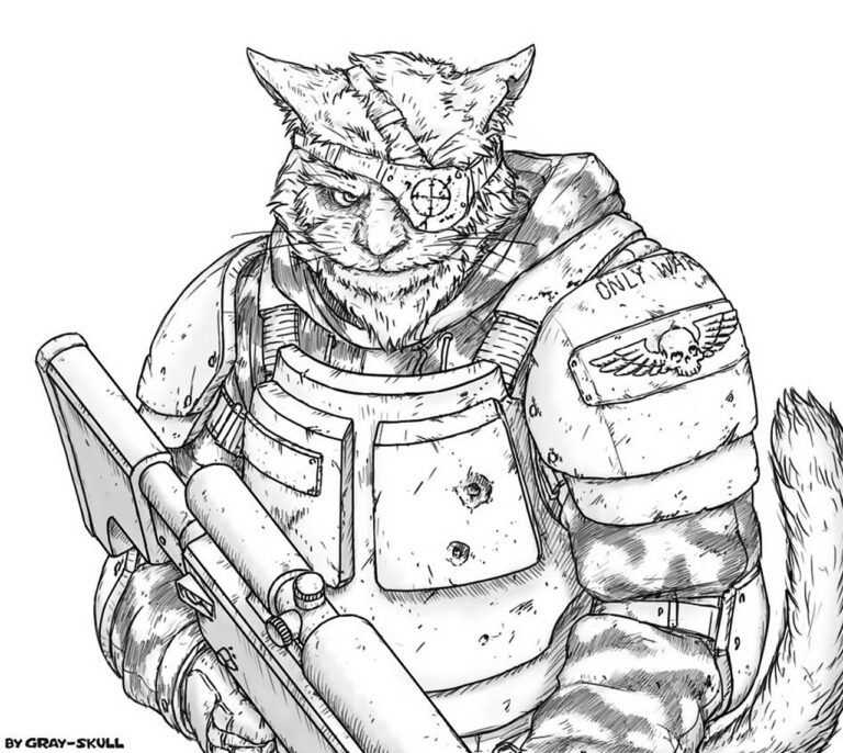 Felinid Abhuman by Gray-Skull